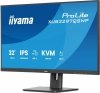 IIYAMA Monitor 32 cale XUB3297QSNP-B1 IPS,QHD,USB-C DOCK (95W), USB HUB 4x, KVM,  RJ45